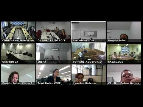 Sala de Acompanhamento do Sistema Hídrico do Rio São Francisco - 07/10/2019