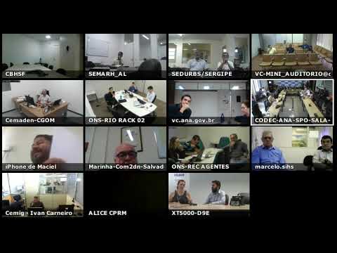 Sala de Acompanhamento do Sistema Hídrico do Rio São Francisco - 11/10/2019