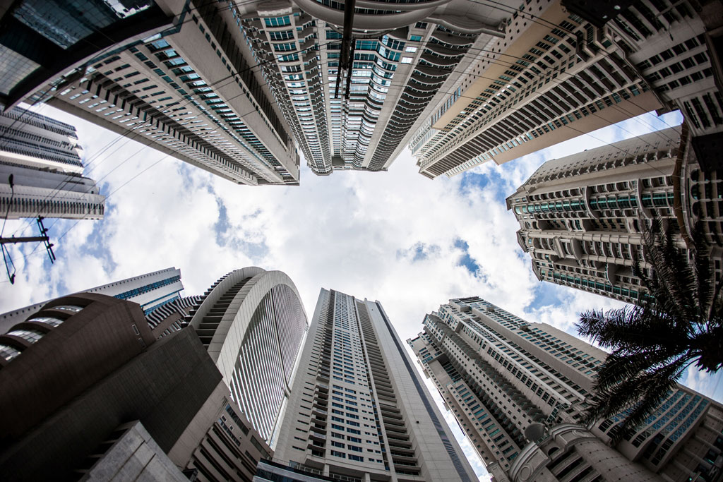 Edifícios em Punta Pacifica, na Cidade do Panamá. Foto: Banco Mundial