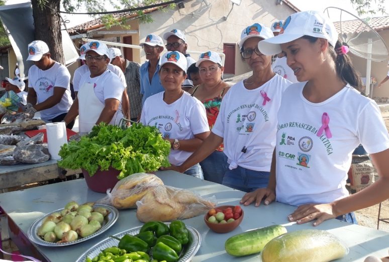 Ação do projeto do Pró-Semiárido na Bahia.