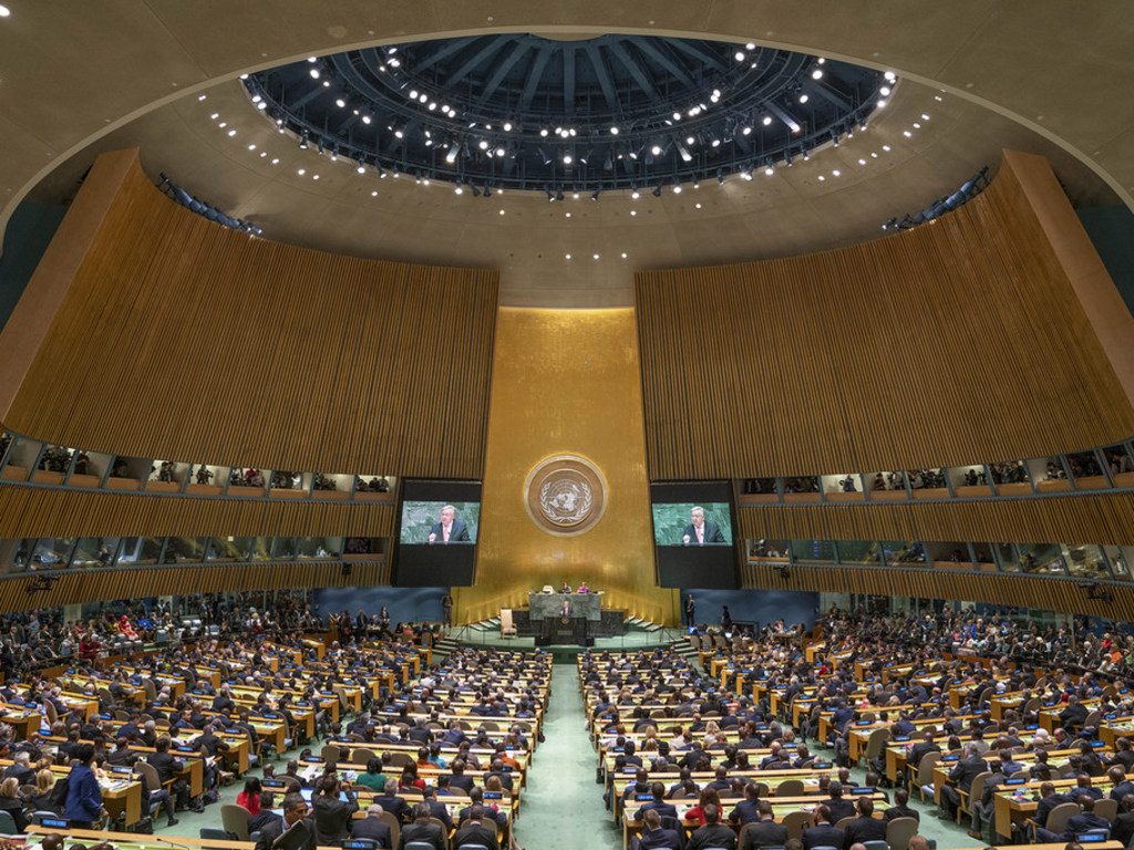 Assembleia Geral da ONU. Foto: ONU/Cia Pak