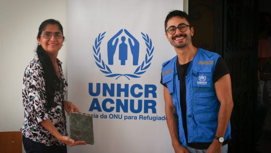 Lucas Nascimento é Assistente Sênior de Soluções Duradouras em Manaus. Foto: ACNUR