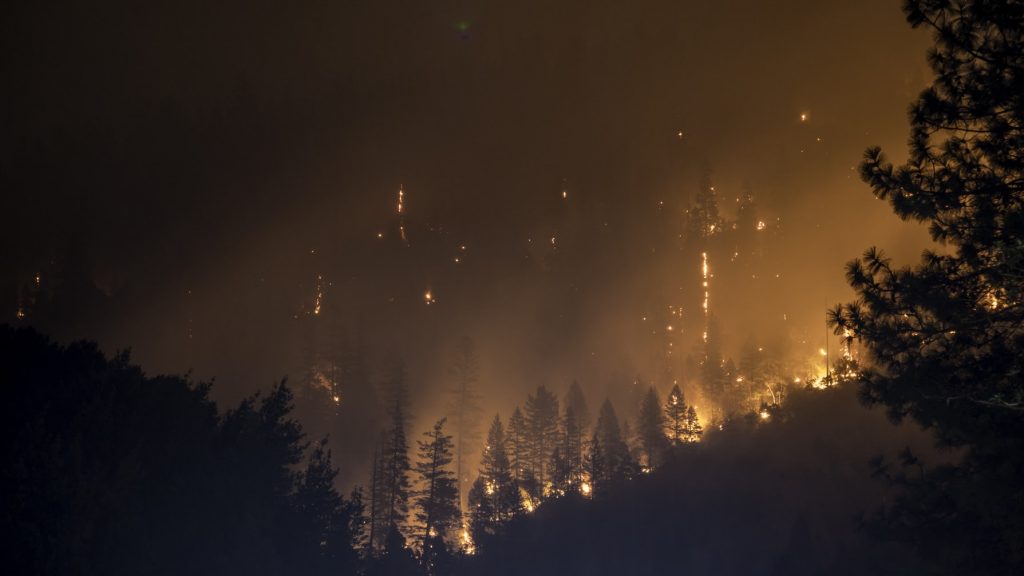 Megaincêndios são aqueles que cobrem mais de 400 quilômetros quadrados, acelerados pela combinação de secas e temperaturas altas. Foto: Unsplash/Matt Howard