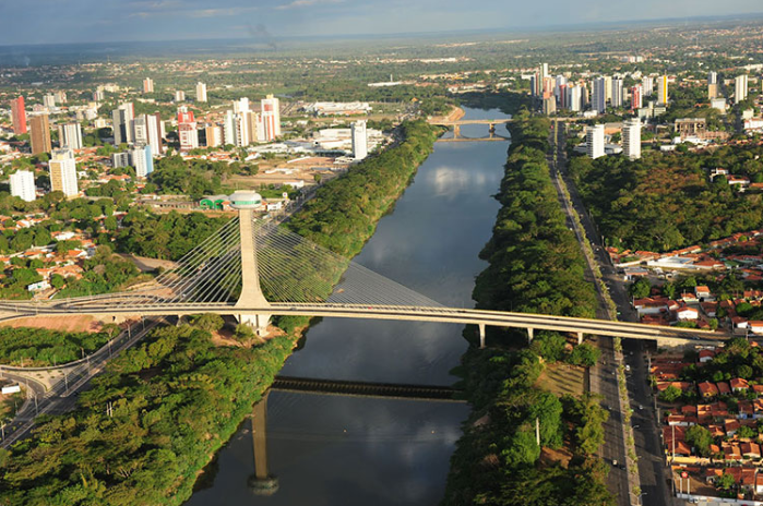 Vista aérea de Teresina (PI). Foto: cidadeverde