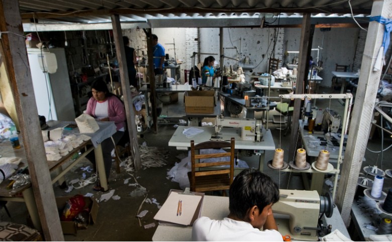 Setor têxtil é um dos que registra casos de trabalho análogo à escravidão no Brasil. Foto: EBC