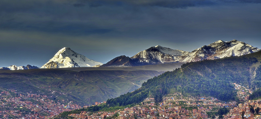 Vista de La Paz, Bolívia. Foto: Carakan/Flickr/CC