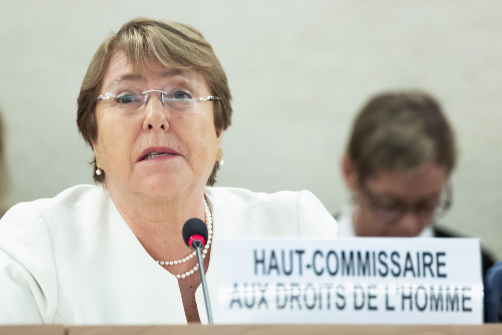 Michelle Bachelet, alta-comissária da ONU para os Direitos Humanos. Foto: ONU/Jean-Marc Ferré