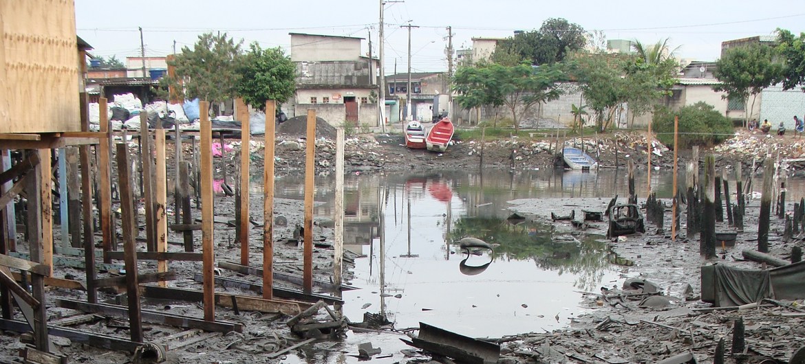 Na América Latina entre 30% e 40% das águas residuais são devolvidas ao meio ambiente sem tratamento adequado. Foto: Mariana Ceratti/Banco Mundial