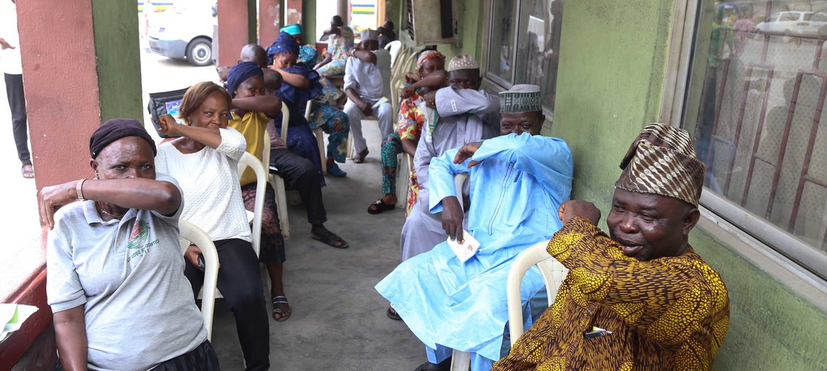 Ação de prevenção em Lagos, na Nigéria. Foto: Ojo/Unicef