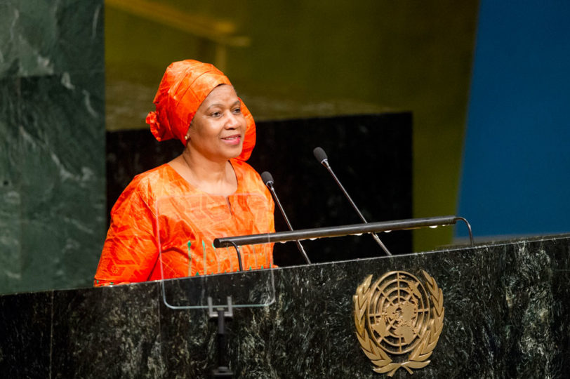 Phumzile Mlambo-Ngcuka, vice-secretária geral da ONU e diretora executiva da ONU Mulheres. Foto: Rick Bajornas (ONU)