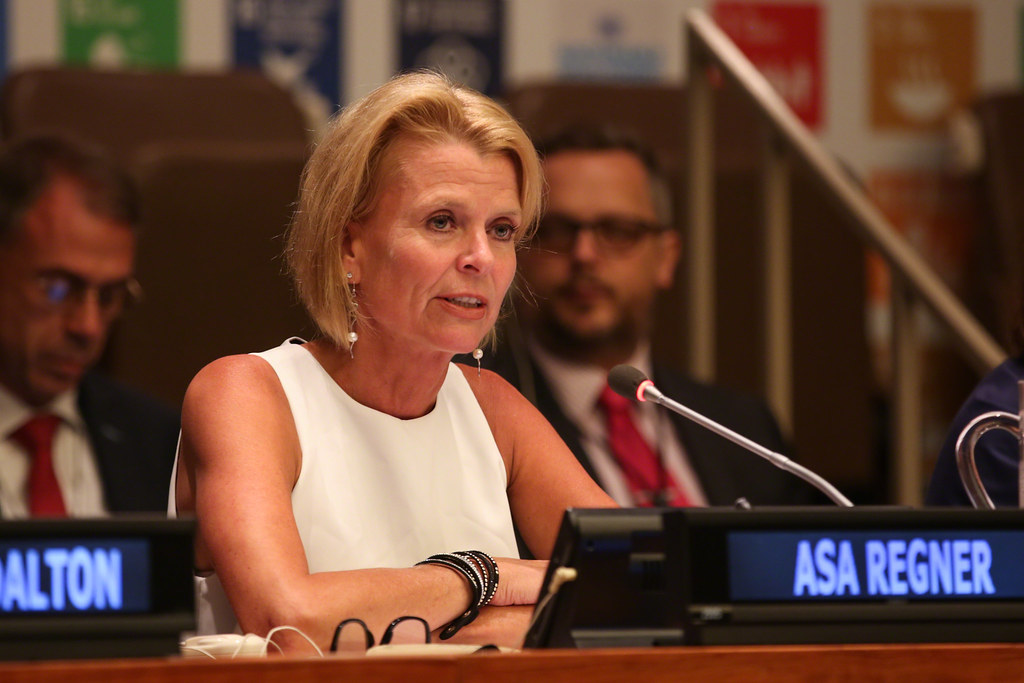 Åsa Regnér é diretora executiva adjunta da ONU Mulheres e orienta governos a garantir os direitos das mulheres nas respostas à pandemia do novo coronavírus. Foto: ONU Mulheres