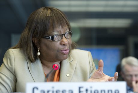 Carissa Etienne, diretora da Organização Pan-Americana da Saúde (OPAS). Foto: OMS