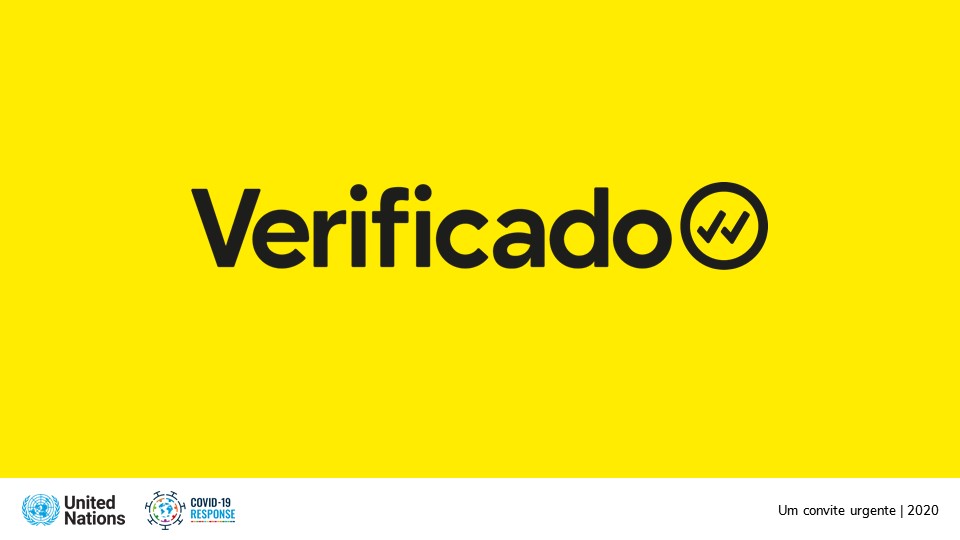 Site da campanha Verificado disponibiliza informações precisas e confiáveis sobre a COVID-19 em português