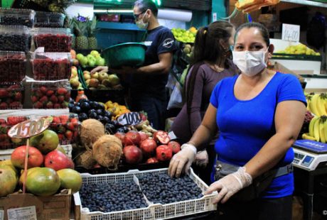 Mercado no Chile, durante a pandemia de COVID-19. Foto: FAO/Max Valencia