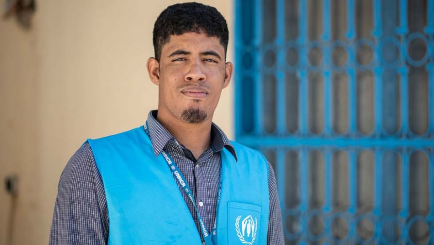 “Os refugiados me dizem que o que faço é nobre, mas sinceramente estou com medo. Eu corro esses riscos porque amo meu trabalho. Estou comprometido em defender nossos direitos humanos”, disse Ilyas, de 30 anos. Foto: ACNUR