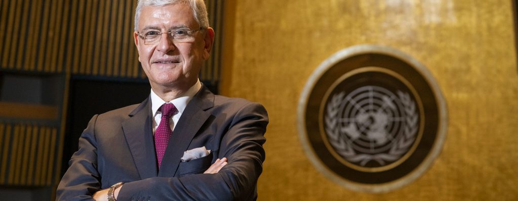 O diplomata turco Volkan Bozkir é o presidente da 75ª Sessão da Assembleia Geral das Nações Unidas. Foto: ONU/Mark Garten