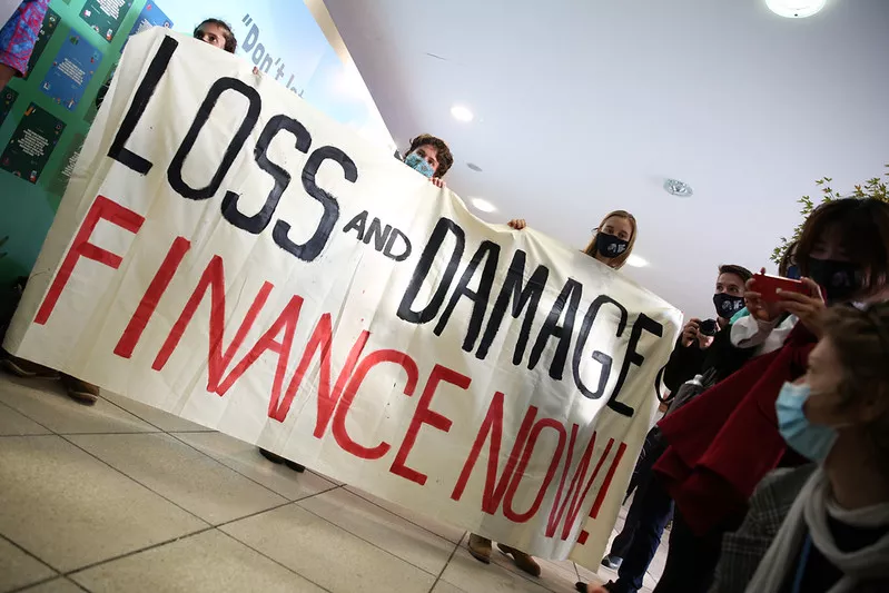 Capa_Fundo para “perdas e danos, decisivo para justiça climática, ficou fora da COP-26