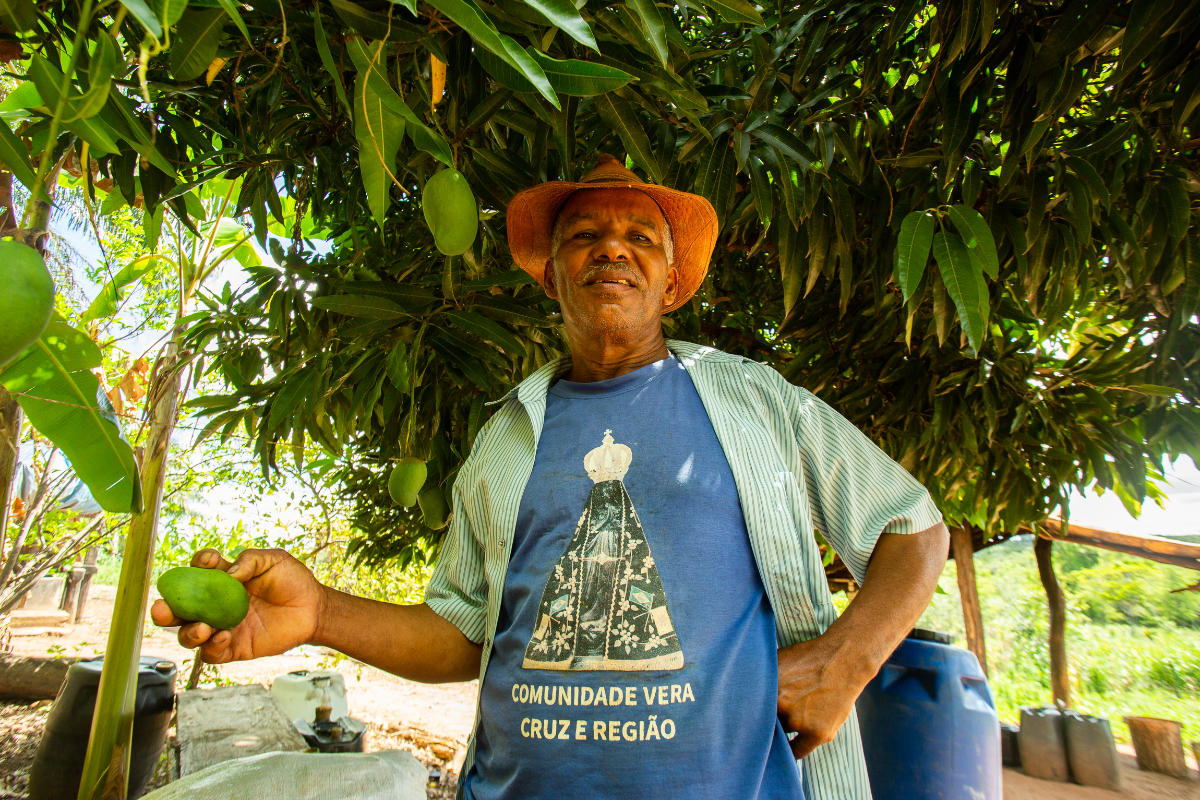 "Sem essa comunidade aqui, eu não tenho como viver, porque eu não tenho outro lugar para ir", diz seu Celino, de Brejo Verde