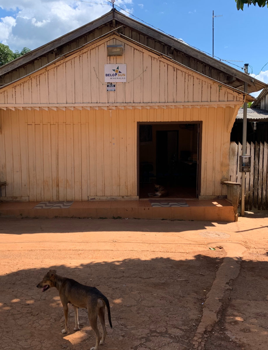 Sede da Belo Sun na Vila da Ressaca