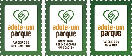 Reprodução do Selo Adote um Parque