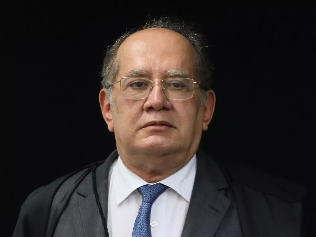 Ministro Gilmar Mendes durante sessão da 2ª turma do STF.