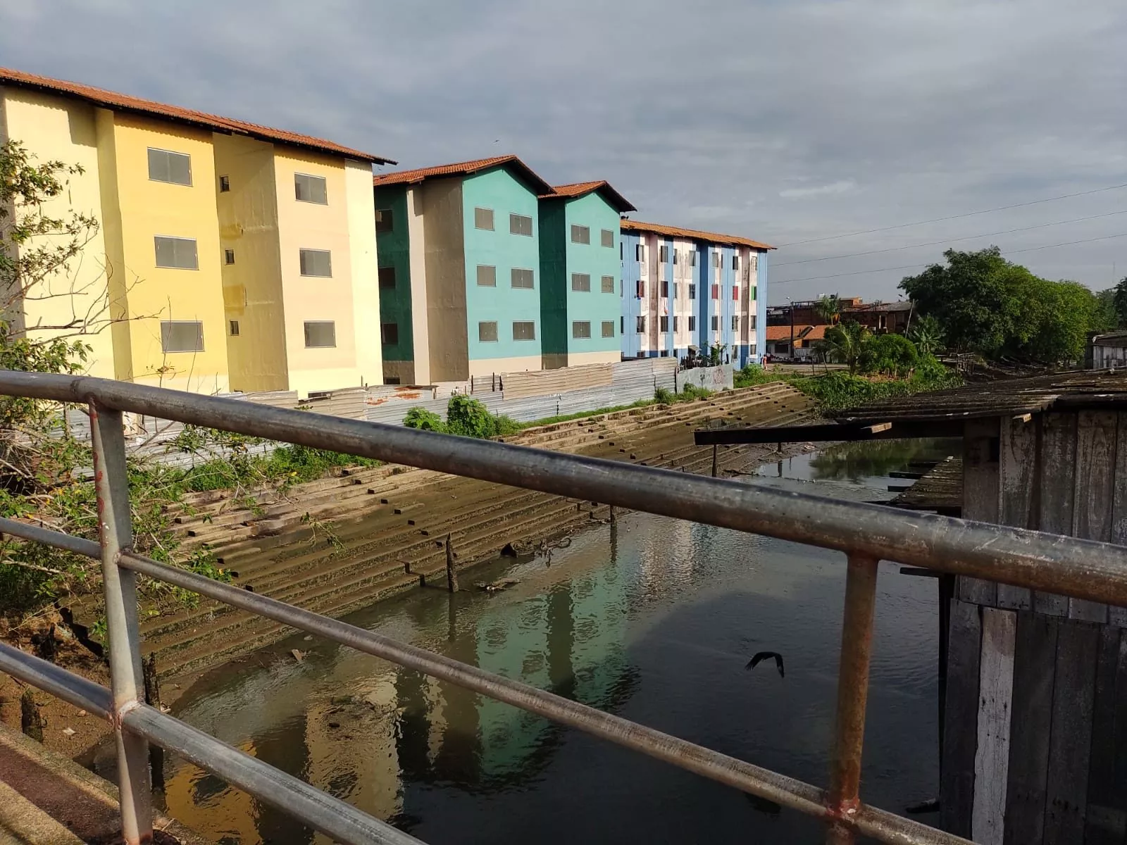 Moradias no bairro de Terra Firme, em Belém