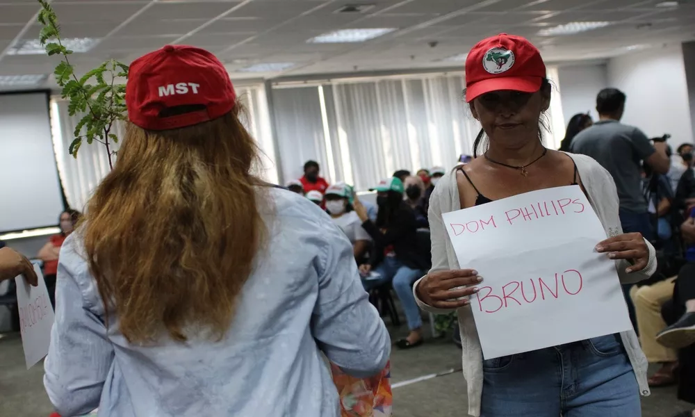 Lançamento da campanha “Contra a Violência no Campo: Em Defesa dos Povos do Campo, das Águas e das Florestas” no auditório do Conselho Nacional dos Direitos Humanos (CNDH), em Brasília (DF)