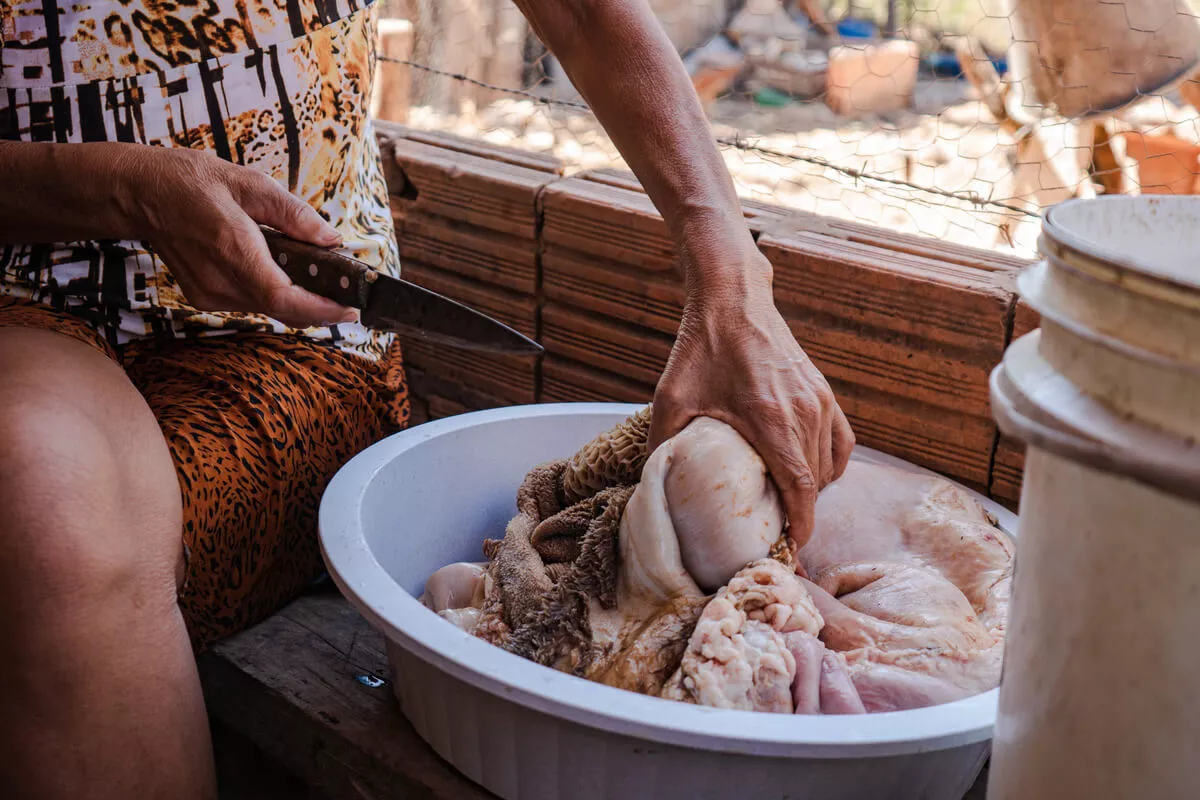 Assim como para a família de dona Ló, o consumo de partes mais nobres do boi não é acessível para boa parte da população local