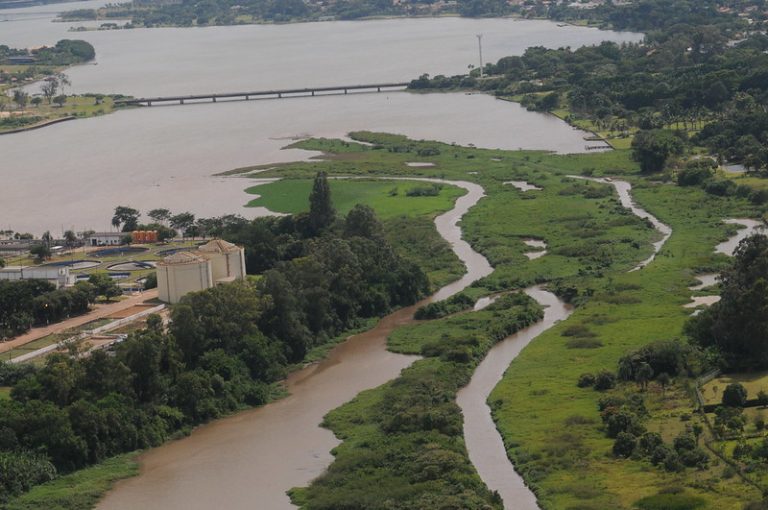 Brasília - Geral - Fotos aéreas de Brasília - Lago Paranoá e Ponte das Garças