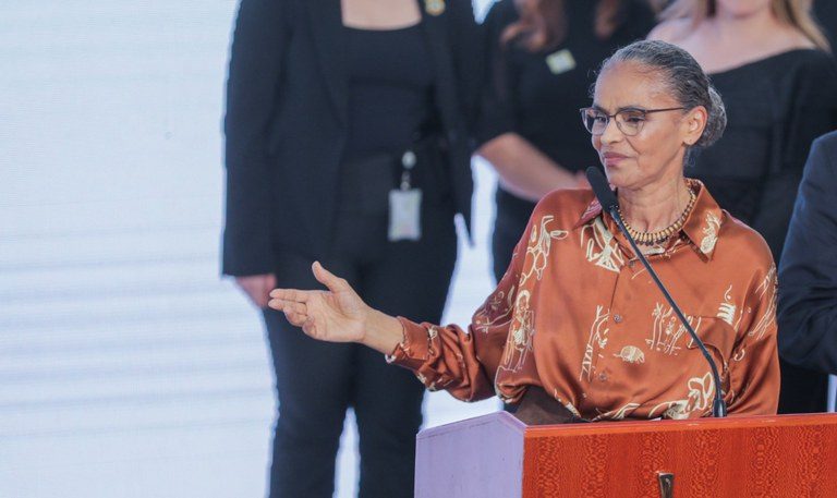 Ministra do Meio Ambiente, Marina Silva