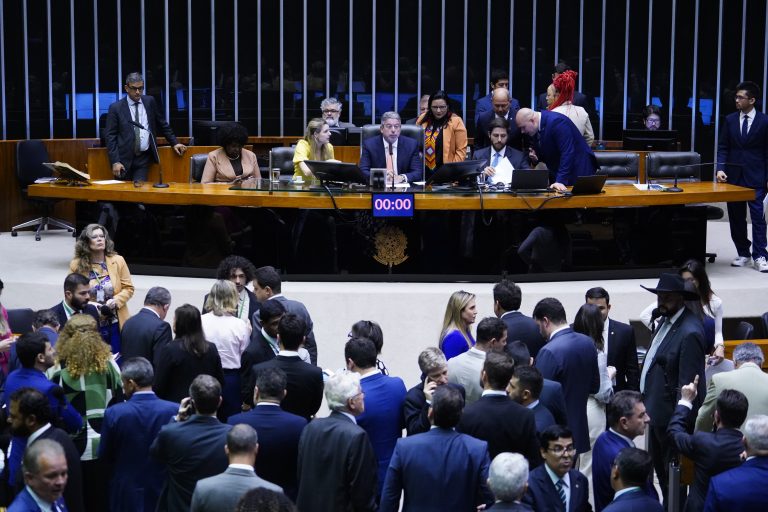 Discussão e votação de propostas no Plenário da Câmara dos Deputados