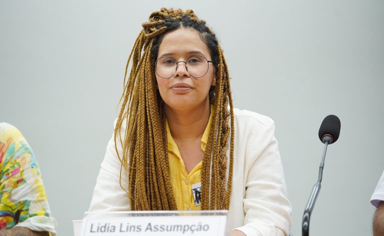 Audiência Pública - Auxílio emergencial para situações decorrentes de secas e enchentes. Representante - Coalizão Negra por Direitos, Lídia Lins Assumpção