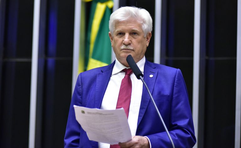 Deputado Airton Faleiro (PT-PA) no Plenário da Câmara dos Deputados