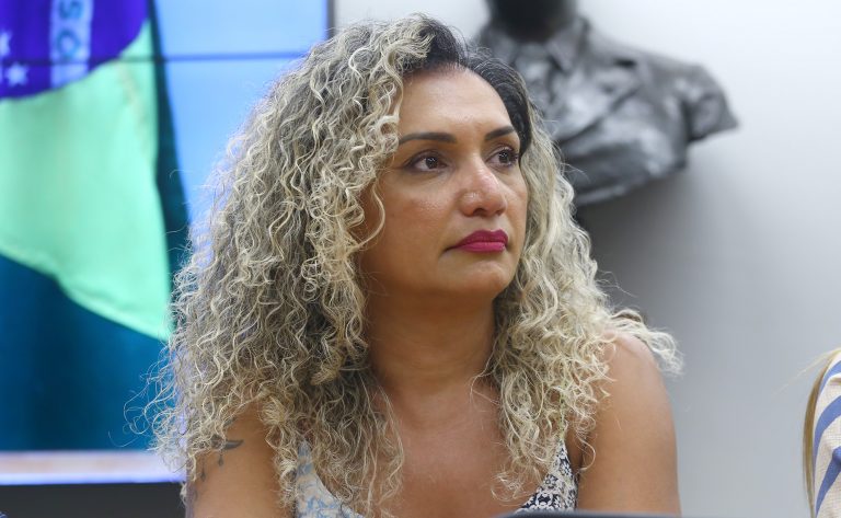 XX Seminário LGBTQIA+ do Congresso Nacional. Secretária da Articulação Política da Associação Nacional de Travestis e Transexuais ANTRA - Associação Nacional de Travestis e Transexuais ANTRA, Bruna Benevides