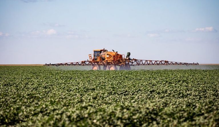 Agropecuária - plantações - Lavoura de Algodão - tratores