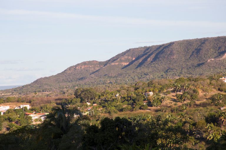 Vista parcial da Chapada do Araripe