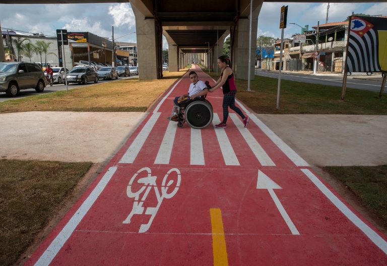 Transporte - geral - ciclovias acessibilidade cadeirantes deficiência bicicletas