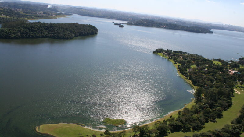 Represa Guarapiranga em São Paulo