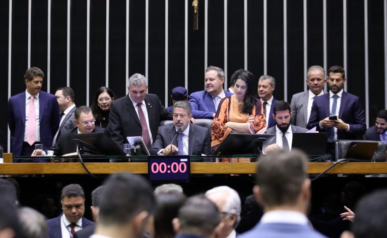 Discussão e votação de propostas. Dep. Ricardo Salles (PL - SP); Dep. Sóstenes Cavalcante (PL - RJ); Dep. Bia Kicis (PL - DF); Dep. Alberto Fraga (PL - DF); Dep. Covatti Filho (PP - RS); Presidente da Câmara dos Deputados, Arthur Lira (PP - AL); Dep. Maria Arraes (SOLIDARIEDADE - PE)