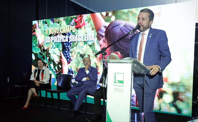 Deputado Fausto Pinato discursa