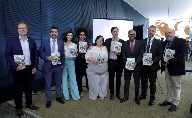 Evento de lançamento do periódico “Agenda Brasileira: Povos Originários”.