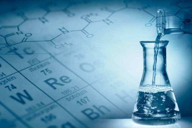 Tecnologia - pesquisa - química laboratório experimento