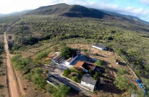 Jazida de Itataia, localizada no município de Santa Quitéria (Ceará)