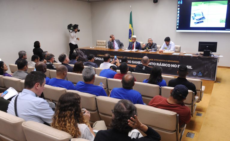 Seminário: Oligopolização Privada do Saneamento Básico no Brasil – Riscos e Ameaças à Universalização.